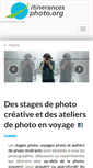 Mobile Screenshot of itinerancesphoto.org